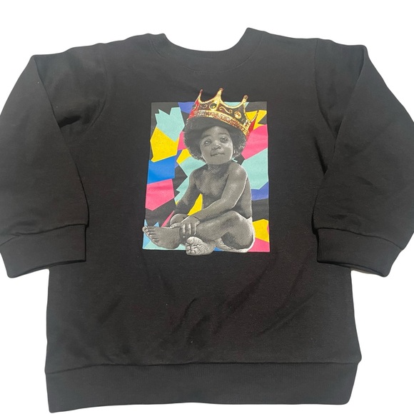 Notorious B.I.G. Other - Notorious B.I.G. Kids Sweatshirt Black Size 5T NWOT